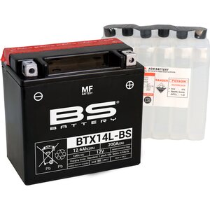 BS Battery akku BTX14L-BSMF