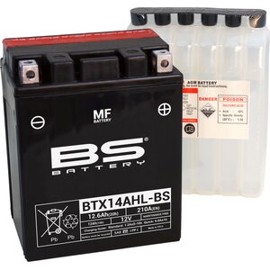 BS Battery akku BTX14AHL-BSMF