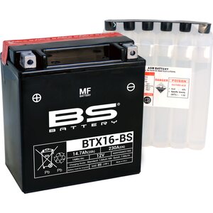 BS Battery akku BTX16-BSMF