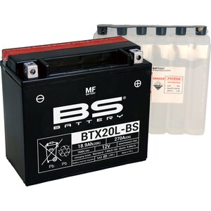 BS Battery akku BTX20L-BSMF