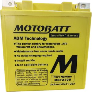 Motobatt akku MBTX30U