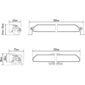 Lazer Linear 6 Elite+ lisävalopaneeli