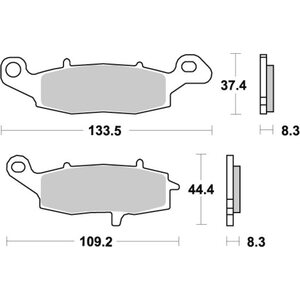 Ferodo Jarrupalat FDB2048P