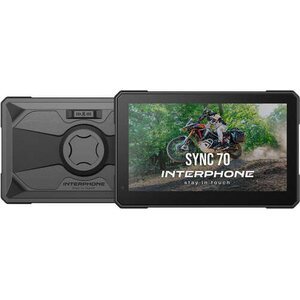 Interphone Sync70 Apple Carplay/Android Auto 7" näyttö