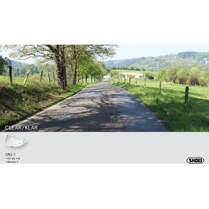 Shoei visiiri CNS-1 kirkas