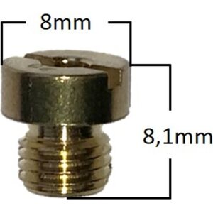 Tec-X Pääsuutin #75 6mm dellorto