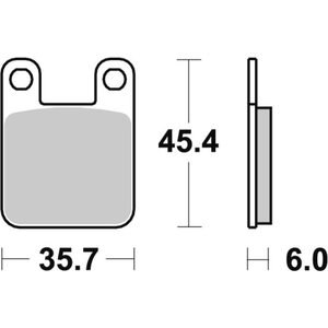 Sbs jarrupalat 559HF Ceramic