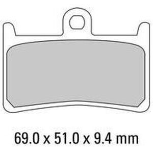 Ferodo jarrupalat FDB498P Platinium