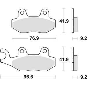 Sbs jarrupalat 163HF Ceramic