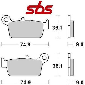 Sbs jarrupalat 121HF Ceramic