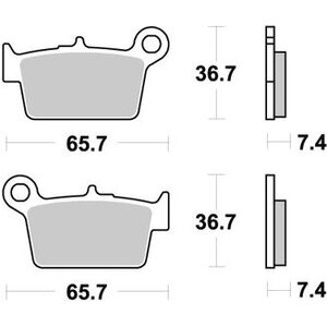 Sbs jarrupalat 199HF Ceramic