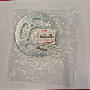 Suzuki rear sprocket 37T 64511-01800