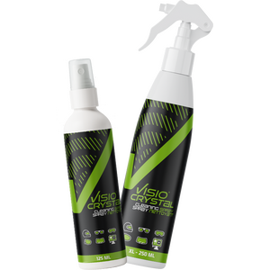 Visiocrystal visiirin ja ajolasien puhdistusaine