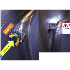 AIXAM Hanskalokeron kiinnitystappi