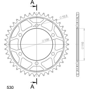 JT Sprockets takaratas 479.43 teräs