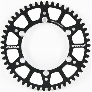 TMV takaratas Sur-Ron/Talaria 52-hammasta alumiini musta