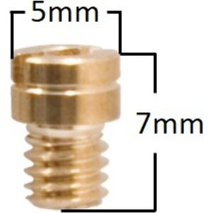 Pääsuutin, pyöreä, 4mm (Keihin)