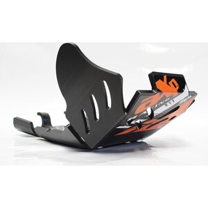 AXP Xtrem pohjapanssari musta KTM EXCF250/EXCF350 17-