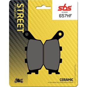 Sbs brzdové destičky 657HF Ceramic