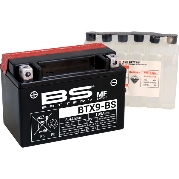 BS Battery akku BTX9-BSMF