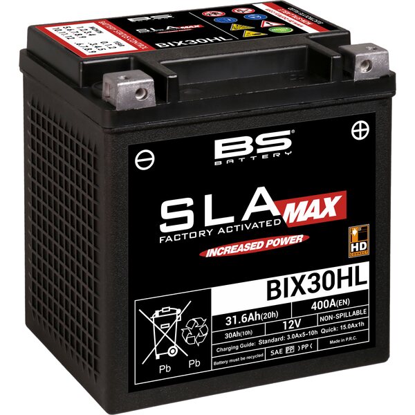 BS Battery akku BIX30HL SLAMAX