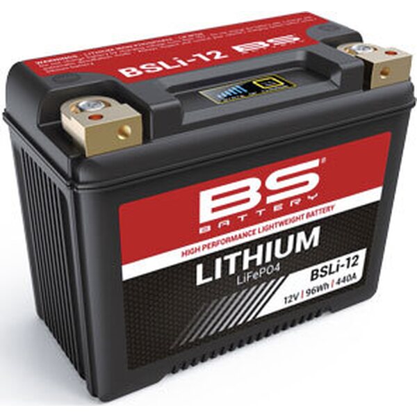BS Battery Lithiumakku BSLI-12