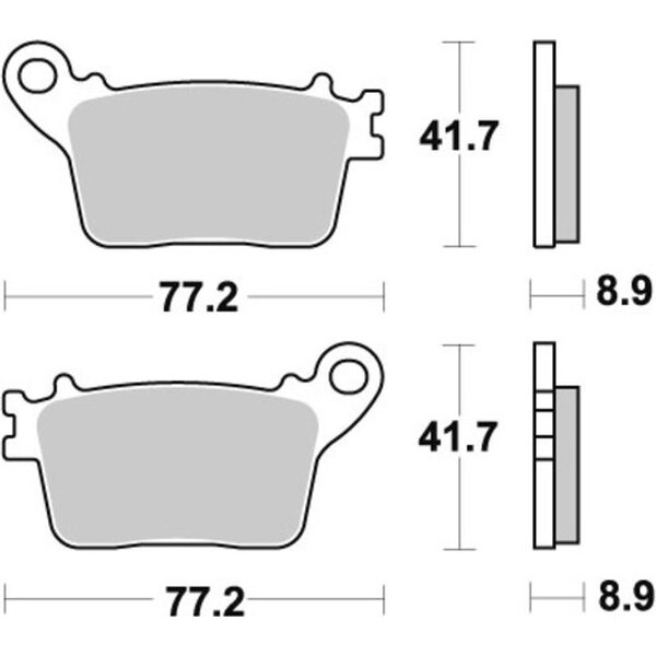 Honda piduriklotsid
