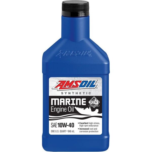 Amsoil 10W-40 Formula 4-Stroke® Marine Synthetic Oil 946ml
