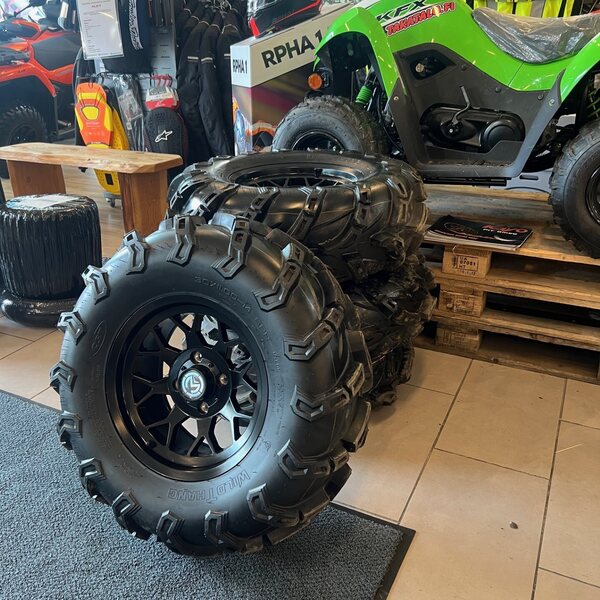 Moose 27X 14" Rims + 30" Wild Thang kroužky