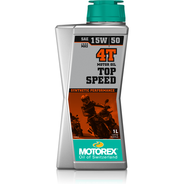 Motorex Top Speed 4T moottoriöljy 15W/50 1L