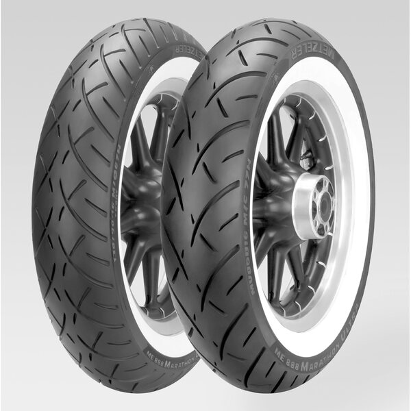 Metzeler ME 888 Marathon Ultra WW MU85 B 16 M/C 77H TL Valkosivu Taka